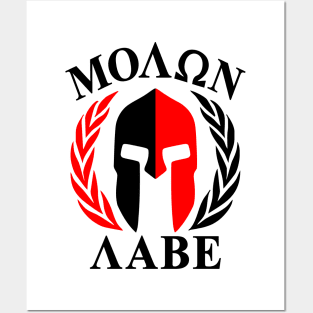 Mod.26 Molon Labe Greek Spartan Posters and Art